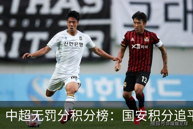 中超无罚分积分榜：国安积分追平成都，胜负关系劣势暂居第二