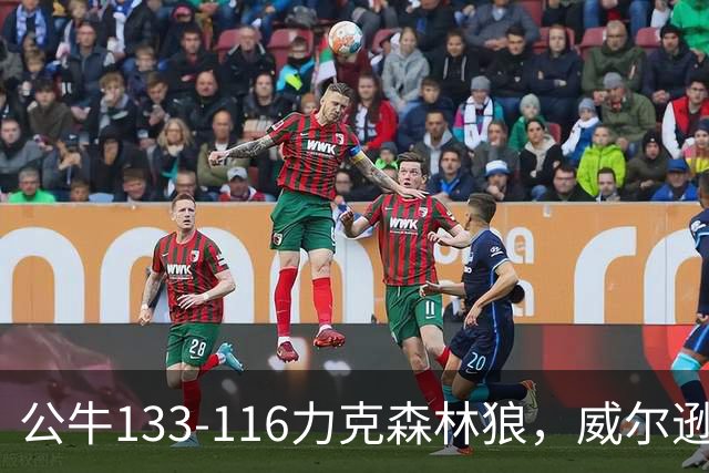 公牛133-116力克森林狼，威尔逊16+7+4，布泽利斯14+6